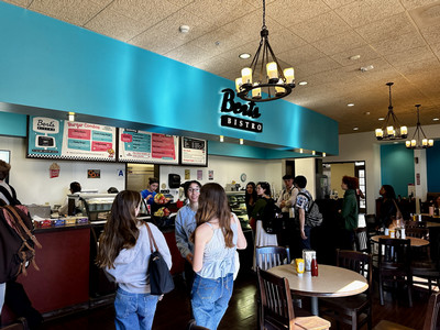 interior berts bistro spring 2024